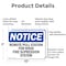 Signmission Remote Pull Station For Hood Fire Suppression OSHA Notice Sign, Aluminum, 10in W x 7in L, 2PK OS-2PACK-NS-A-710-L-18032 - alternate 2